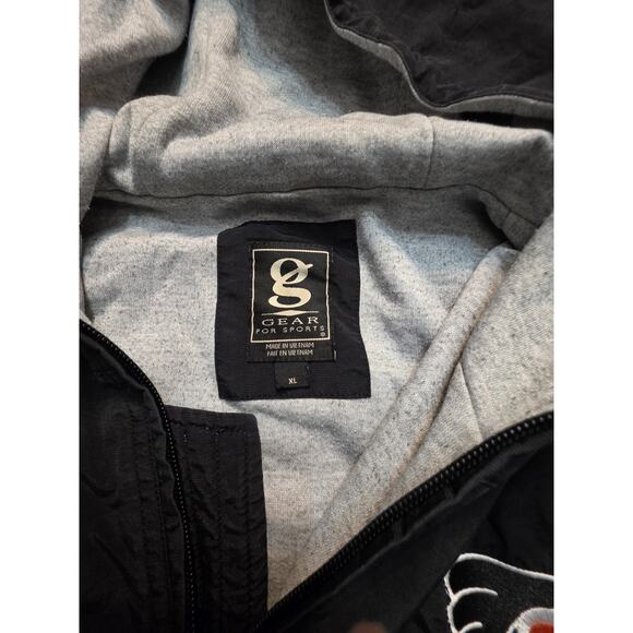 Philadelphia Flyers Gear For Sports Men's Size Xl Zippered Lined Black Medium... - Picture 4 of 5